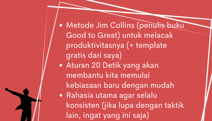 Membangun Konsistensi dalam Kebiasaan Baik untuk Kesuksesan
