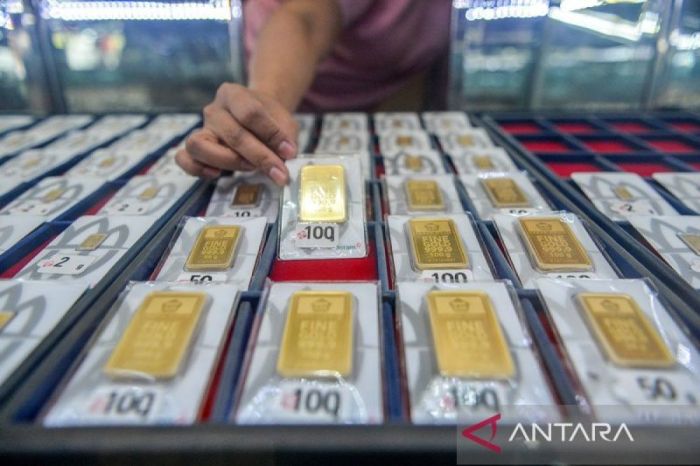 Harga Emas Naik Rp8.000 per Gram, Ini Penyebabnya