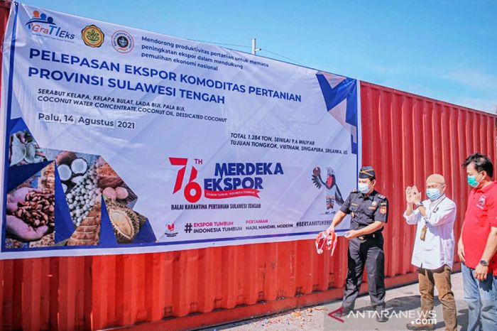 Sulteng ekspor pertanian ke sejumlah negara Rp9.6 miliar - ANTARA News Sulawesi Selatan Genjot Ekspor Hasil Pertanian