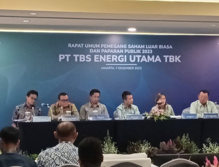TBS Energi Utama (TOBA) Tetapkan Kurs Dividen, Investor Terima Rp20,24 per Saham