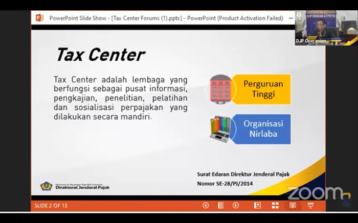 Tax Center Diharapkan Bisa Perkecil Gap Kualitas Pendidikan Perpajakan Strategi Baru Menurunkan Tax Gap Nasional