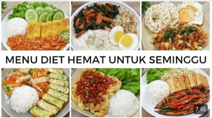 Inilah Ide 6 Resep Sehat Menu Diet untuk Makan Siang Selama Seminggu di ... Menu Harian Seimbang Tanpa Ribet