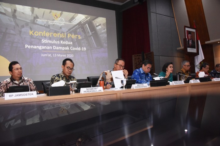 Pemerintah Umumkan Stimulus Ekonomi Kedua untuk Menangani Dampak COVID ... Pemerintah Umumkan Rp24,4 Triliun untuk Stimulus Ekonomi Nasional