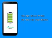 Cara Merawat Baterai Smartphone agar Awet