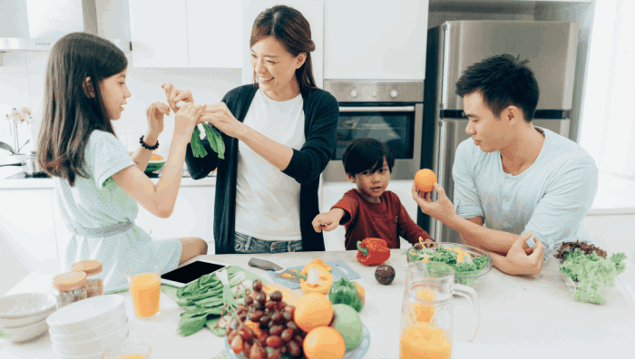 Inspirasi Makanan Sehat Keluarga Kekinian