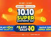 Hemat Belanja di 10.10 Super ShopeePay Day dengan Flash Sale dan Tukar Poin Dapat Rp1 Juta