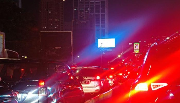 Tol Ditutup Sementara, Lalu Lintas Macet Parah dari Semanggi ke Slipi