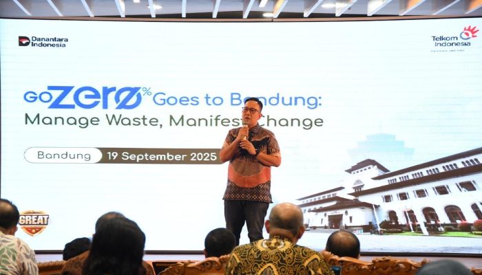 Bandung Jadi Wadah Karyawan Telkom Ciptakan Inovasi Pengolahan Sampah GoZero