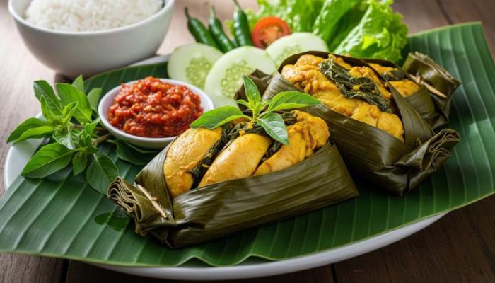 Resep Pepes Ayam Kemangi Bumbu Kuning Tradisional Sehat dan Aromatik