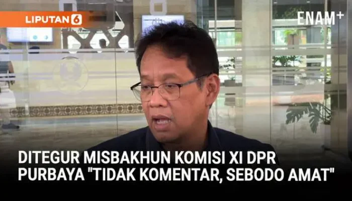 Purbaya Menanggapi Teguran Misbakhun Komisi XI Tanpa Mengomentari Kementerian Lain