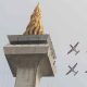 Perayaan HUT ke-80 TNI di Monas dan Pengaturan Lalu Lintas oleh Polisi