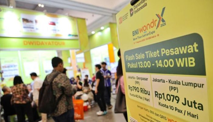 Pengunjung WondrX 2025 Incar Tiket Pesawat Murah dan Promo Belanja