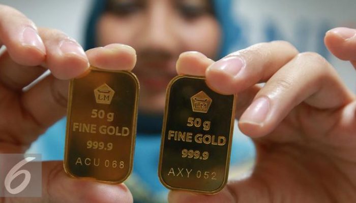 Daftar Harga Emas Batangan 24 Karat 20 Desember 2025 Antam Pegadaian dan Hartadinata