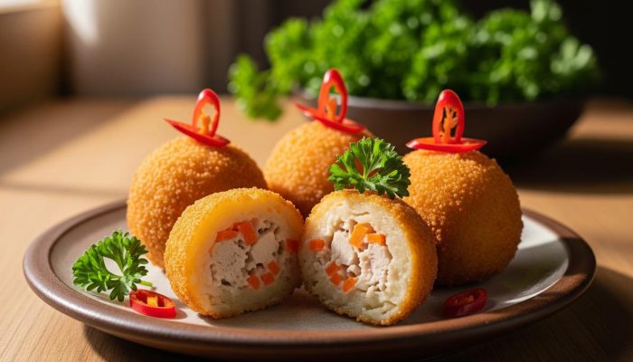 Resep Kroket Kentang Isi Ayam dan Wortel Lembut serta Renyah di Luar