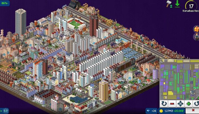 Game Bangun Kota Lintas Platform dengan Transportasi dan Bencana Dinamis